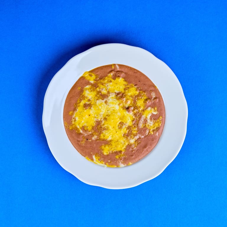 Delicious Refried Beans Await