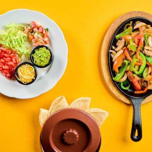 Vegetable Fajitas.