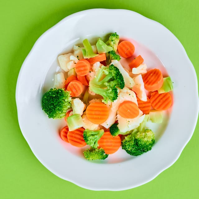 Steamed Veggies.