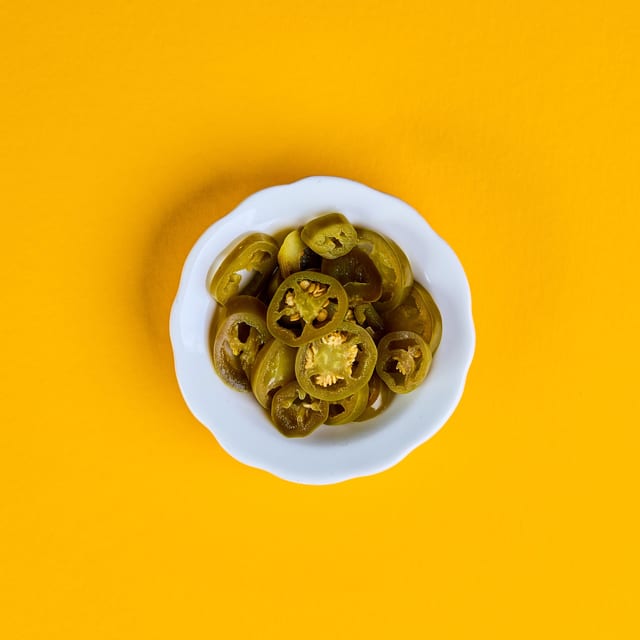 Pickled Jalapeños.
