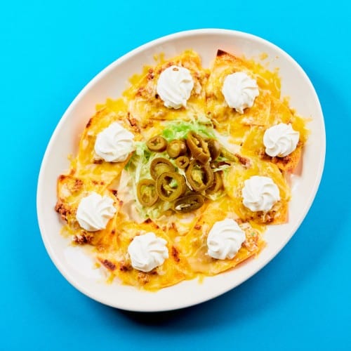 Chicken Nachos.