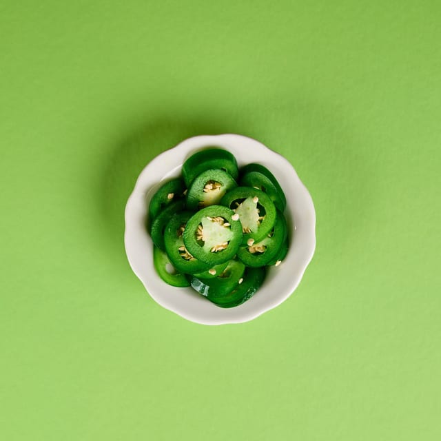 Fresh Jalapeños.