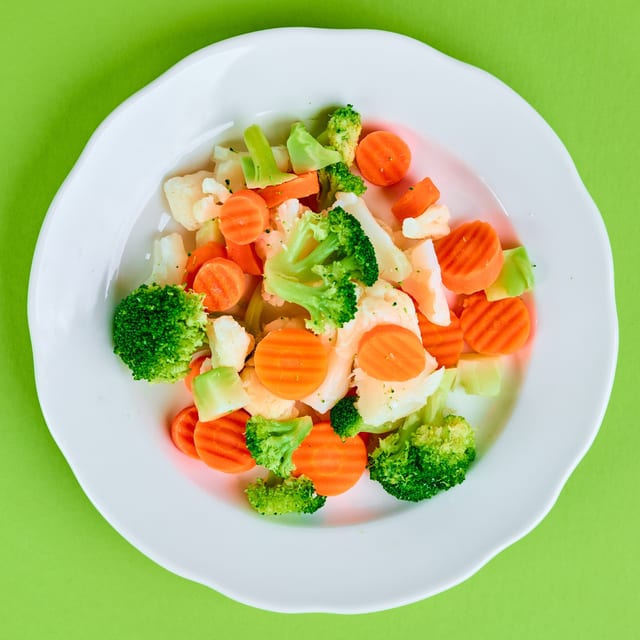 Steamed Veggies.
