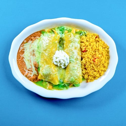 Enchilada Verde.