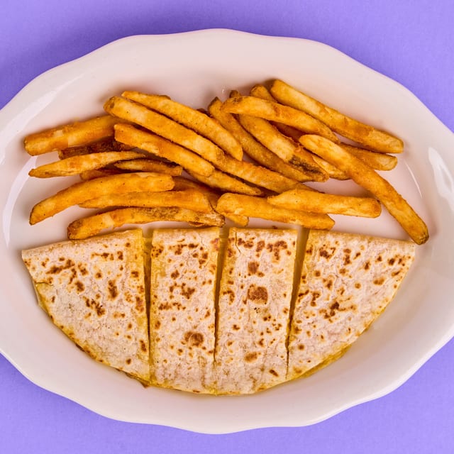 Kid's Cheese Quesadilla.