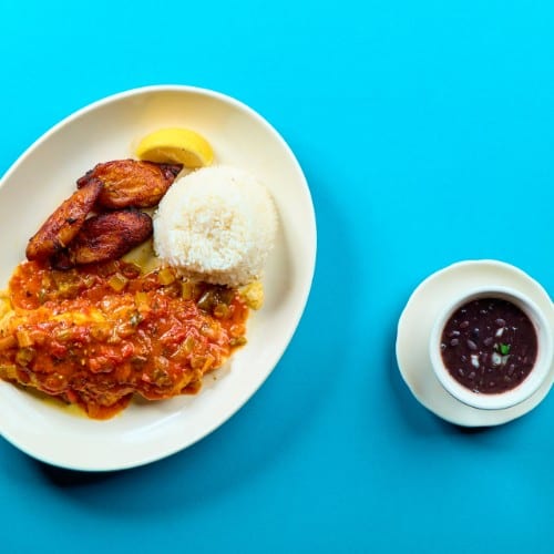 Snapper a La Veracruzana.