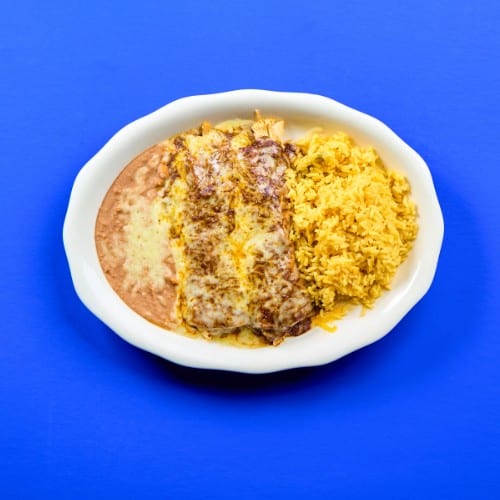 Mole Enchiladas.