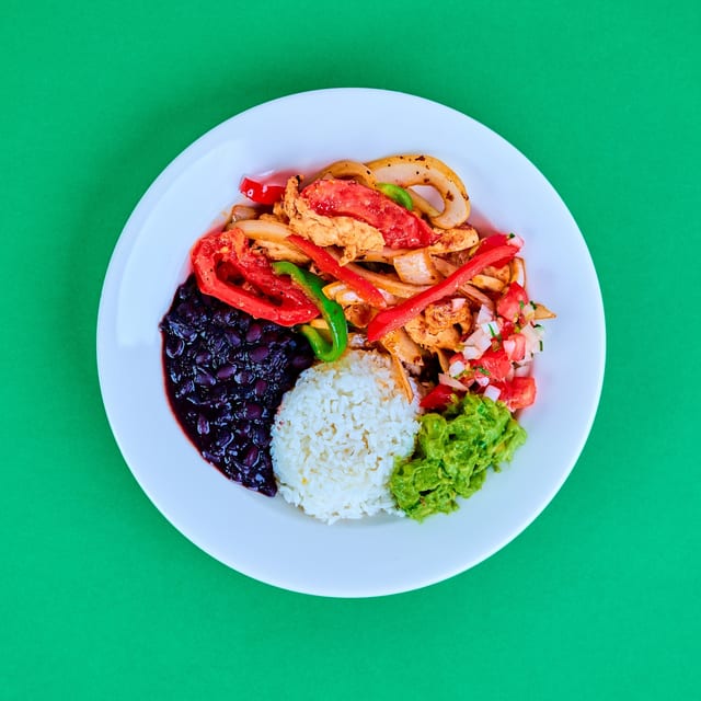#16 Fajita Bowl.