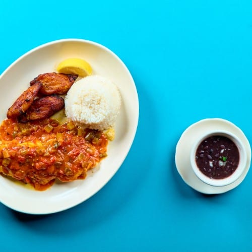 Snapper a La Veracruzana.