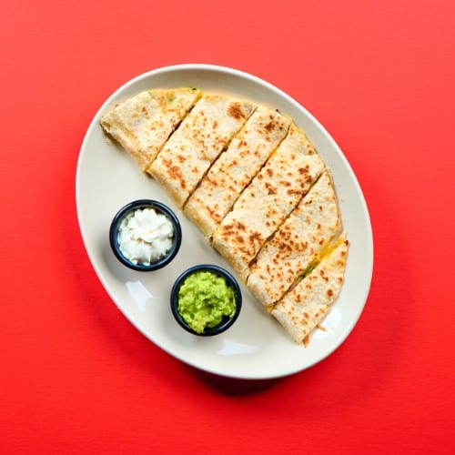 Grilled Steak Quesadilla.