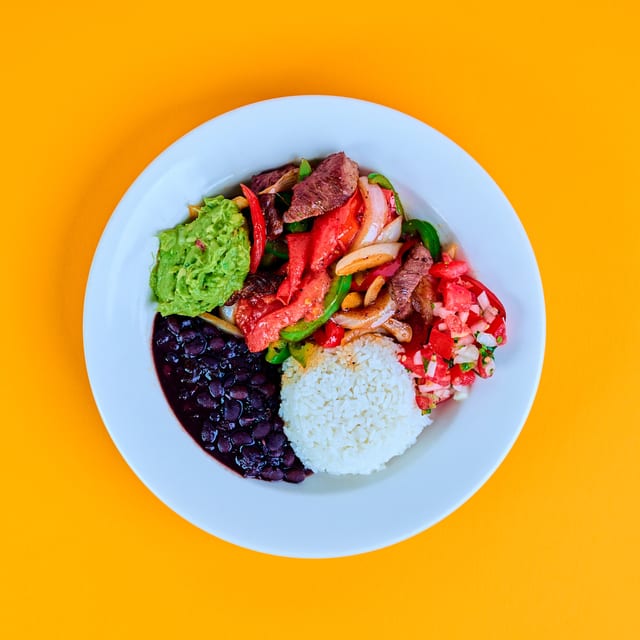 #16b Fajita Bowl Steak.