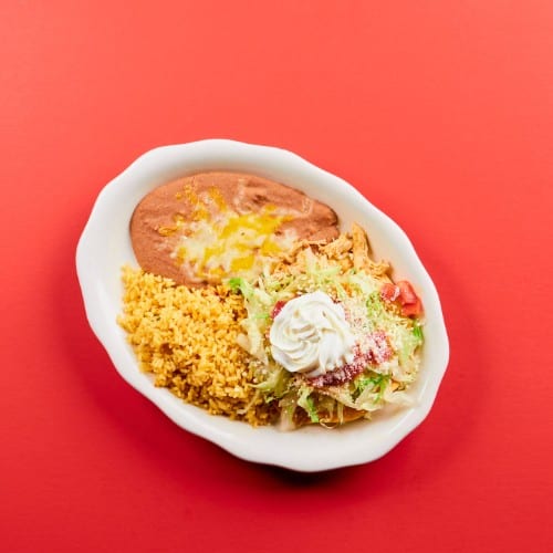 #3 Tostada Combo.