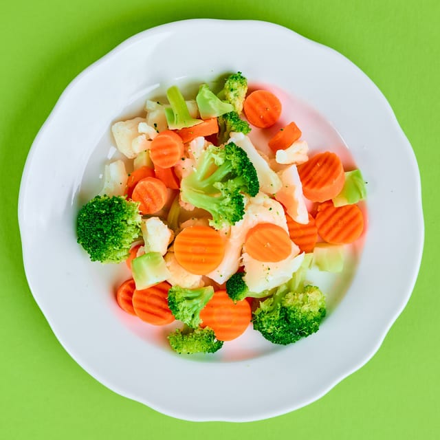 Steamed Veggies.