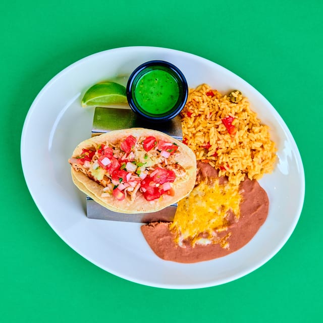 # 14 Grilled Chicken Taco.