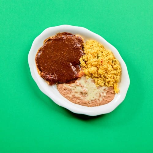 Pollo en Mole.