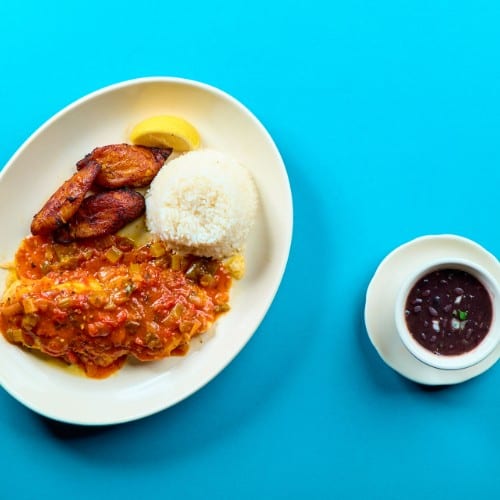 Snapper a La Veracruzana.