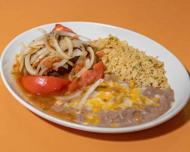 Steak a La Mexicana.