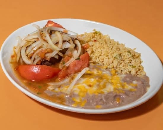 Steak a La Mexicana.