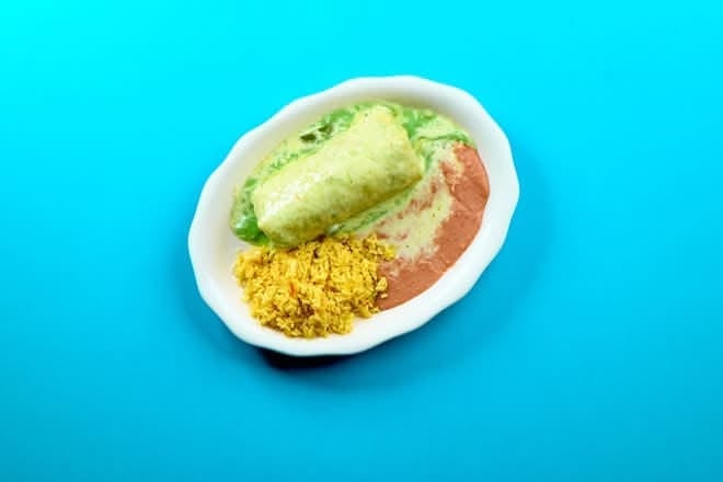 #5 Pork Verde Burro.